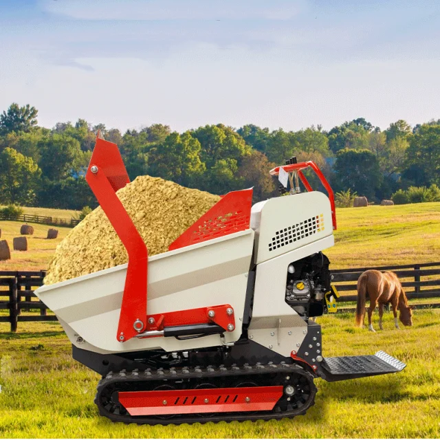 Factory Outlet Rubber Track Dumper Mini Crawler Dumper New Pattern Farm Hydraulic Mini-Dumper for Sale