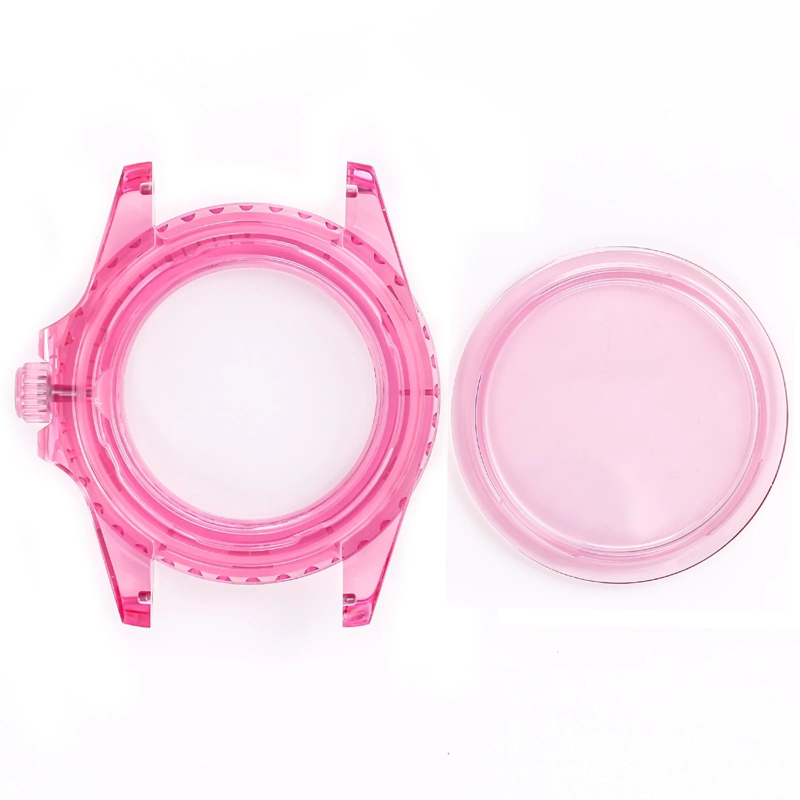 Factory OEM/ODM Custom Luxury Watch Parts Transparent Crystal Glass Sapphire Watch Case