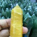 Wholesale Natural Quartz Point  Crystal Healing Stone Wand for Home Decoration