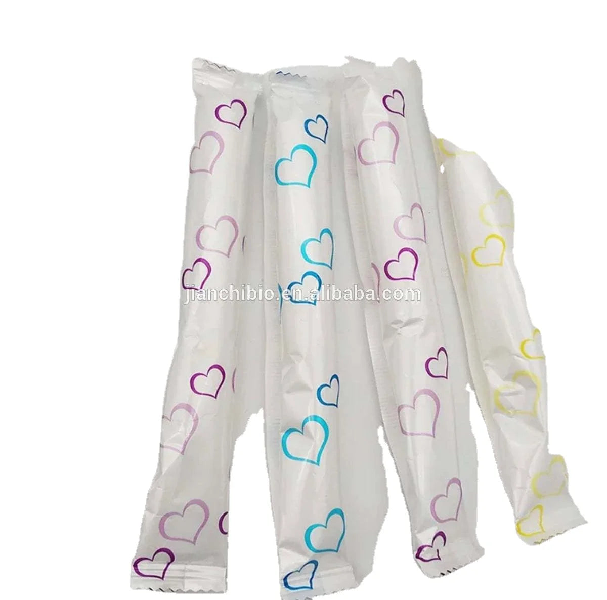 A Private Label Organic Cotton Tubes Ladies Period Tampons Applicator Women Hygiene Products