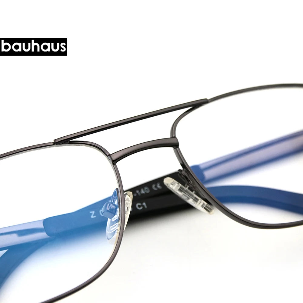 Bauhaus Z-0310-16 Cheap Metal Double Bridge Optical Glasses Frames