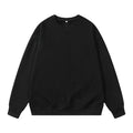 Oversized Men's Plain Fleece Cotton Hoodie Custom round Neck Pullover with Hood Solid Pattern Winter Plus Size-5XL
