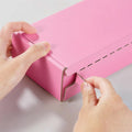 Custom Durable Zipper Lock Mailer Shipping Pink Corrugated Boxes Boxes Clothing Packaging Box