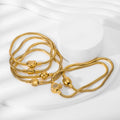 Dora Soft Snake Bone Chain Bracelet Titanium Steel 18K Gold DIY Personality Matching Fashionable Stainless Steel Buckle Bracelet