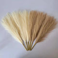 SZ301  Top Seller 45 110 cm 18 Branches Faux Pampas Grass Decor Pampas Grass Artificial Fluffy Faux Silk Artificialpampasgrass