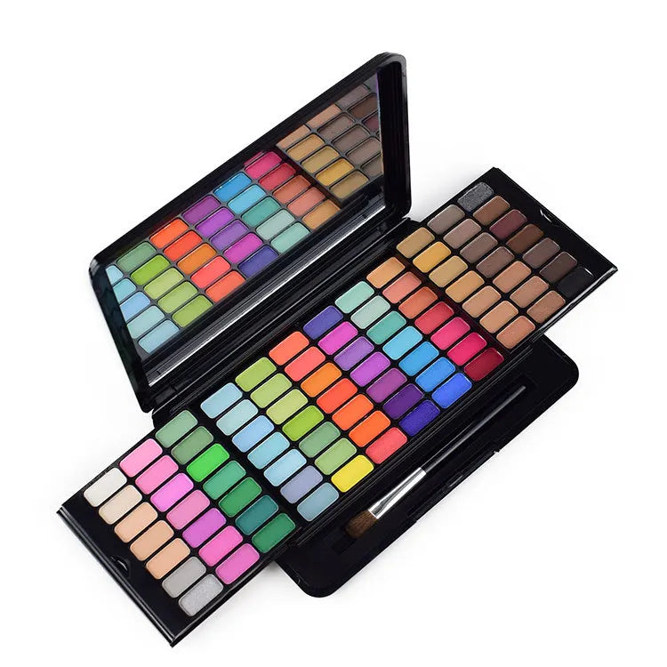 Wholesale 84 Colors Custom Multichrome Eye Shadow Glitter Ready to Ship Creat Your Own Eyeshadow Pallette