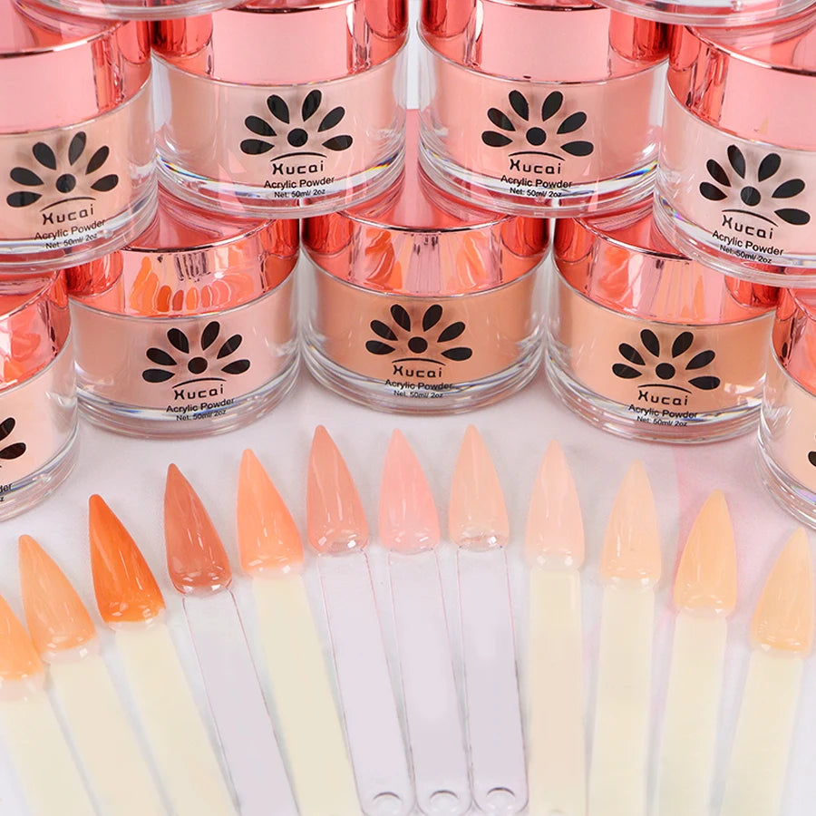 52 Colors Best Price Factory Private Label in Bulk Nails Color System Nail Dipping Nail Acrylic Powder