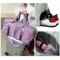 Colorful Foldable Men Duffel Bag Bolsa Women Waterproof Dry and Wet Separation Yoga Gym Sports Travel Bag