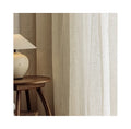 2023 New Arrival Slub Sheer Color Potions Window Sheer Curtains