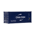 Personalized Corporate Gifts Custom logo Logistics Office Accessories Decorative CMA Shipping Container Custom Model Card Holder