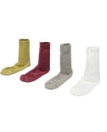 2022 Popular Product Pure Natural Linen Long Fiber Casual Mid Socks for Women Jacquard Knit Soft Can Be Customized Hot Sale