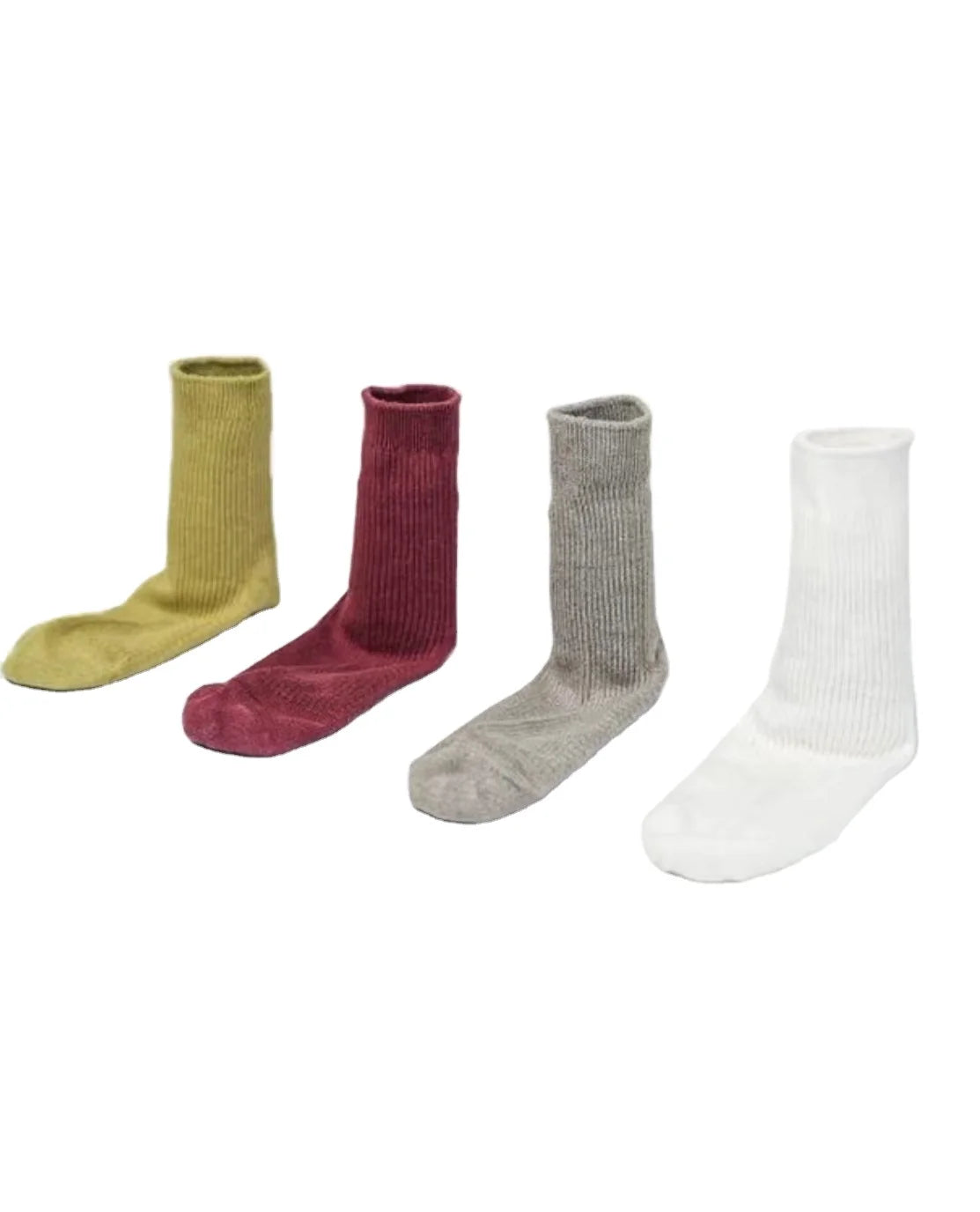 2022 Popular Product Pure Natural Linen Long Fiber Casual Mid Socks for Women Jacquard Knit Soft Can Be Customized Hot Sale