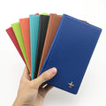 2023 PU Passport Holder Wallet Cross Grain Pattern Leather Passport Card Holder Cover Travel Document Storage Organizer