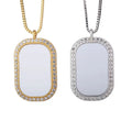 Wholesale Diy Photo Printing Party Jewelry Necklace Accessories Sublimation Blank Necklaces