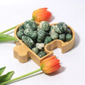 Wholesale Bulk Qinghai Quartz Jade Rock Crystal Tumbled Stones Polished Healing Ornaments for Decor Gifts Mascot Use