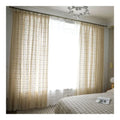 Innermor 2024 Floral Tulle Ready Made Curtain New European Style Jacquard Design for Bedroom Window