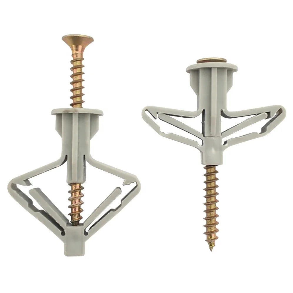 SDPSI DCT   and Screws Plasterboard Hollow   Heavy-duty Dowels Expansion Tube Pipe Wall Anchors Plugs