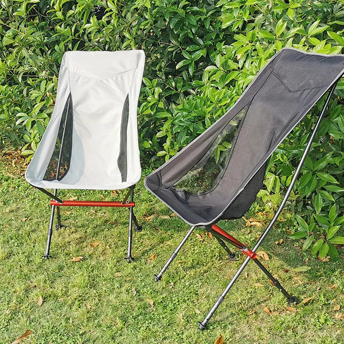 Manufacturers Metal Ultralight Camping Chair Portable Outdoor Beach Folding Chair Folding Leisure Luxury Chair