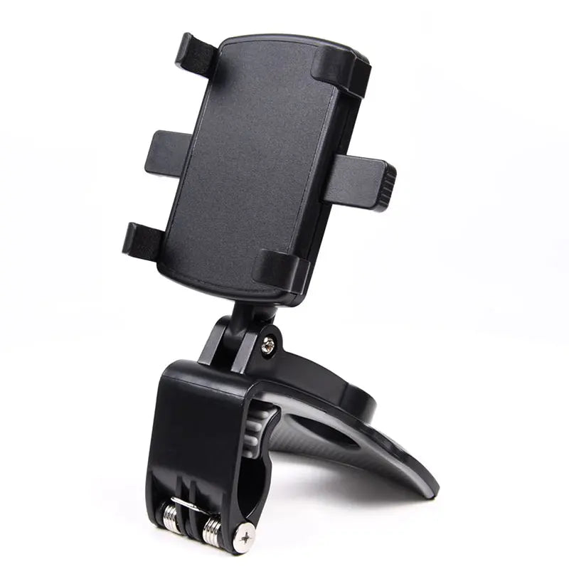 Car Phone Mount 360 Degree Rotation Dashboard Cell Phone Holder for Car Clip Mount Stand Suitable for 4 to 7 Inch Smartphones