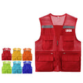 High Quality Multi-Functional Vest for Outdoor Casual Fishing Work Volunteer with Windproof & Breathable Feature Customized Logo