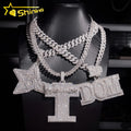 Pass Diamond Tester Fine Jewelry Custom Handmade Charms Hip Hop Iced 925 Sterling Silver VVS Moissanite GRA Certified Pendant