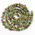 Wholesale Natural Green Opal Chip Stone Beads Genuine Gemstone Chips Beads for Woman Bracelets Making 5 - 8mm