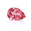 Starsgem Pear Cut Loose Stone Pink Padparadscha Color Lab Grown Sapphire Gemstone