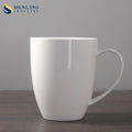 China Tableware Wholesale Can Be Customized Ho3oz Large Capacity White Ceramic Mug White Porcelain Coffee Mugtel