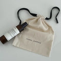 Reusable  Natural Cotton Bags with Drawstring Produce Bags Bulk Gift Bag Jewelry Pouch for Party Wedding Home Storage