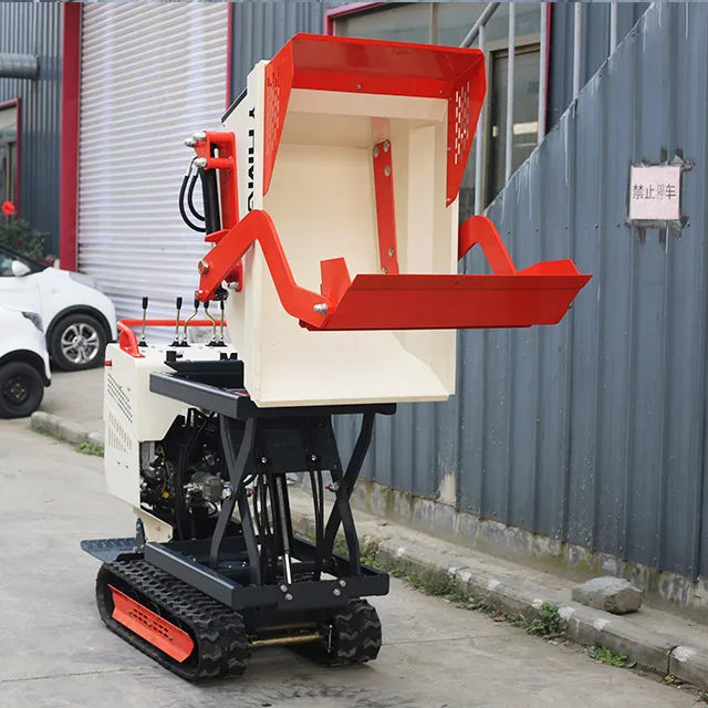 Hot Sale Crawler Dumper Mini Transporter Scissor Lift Mini Dumper 500kg Crawler Mini Dumper Truck