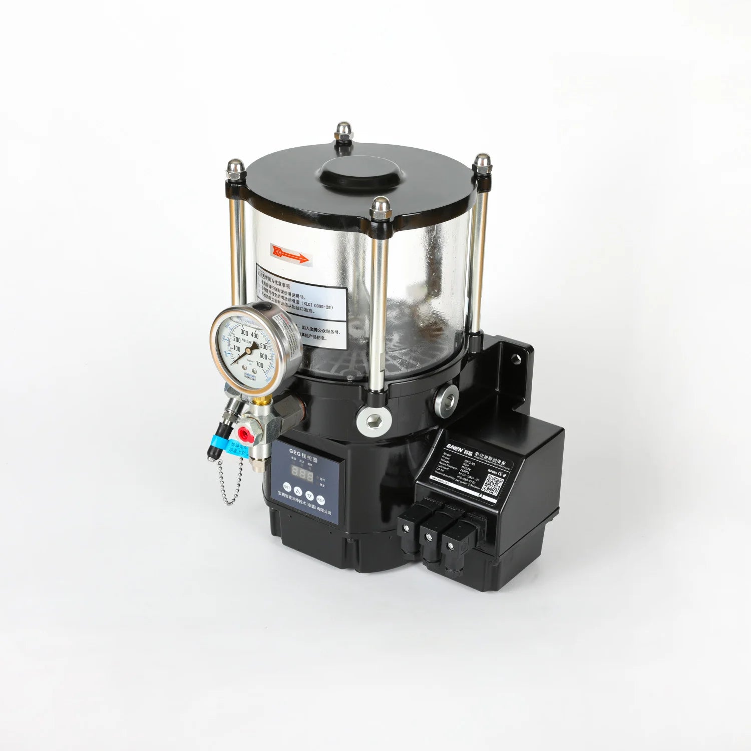 BAOTN 24V Grease Pump 50W 80W Electric Grease Pump 25mpa Factory R & D Production Direct Delivery