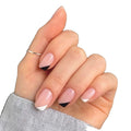 Reusable Fake Press on Nails Finger Nails Full Cover False Wearable Nail Tips French Artificial Fingernails