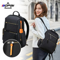 BOPAI Custom Logo 13 Inch Waterproof Fashion Leisure Lightweight Ladies Trendy Business Women College Casual Laptop Backpack