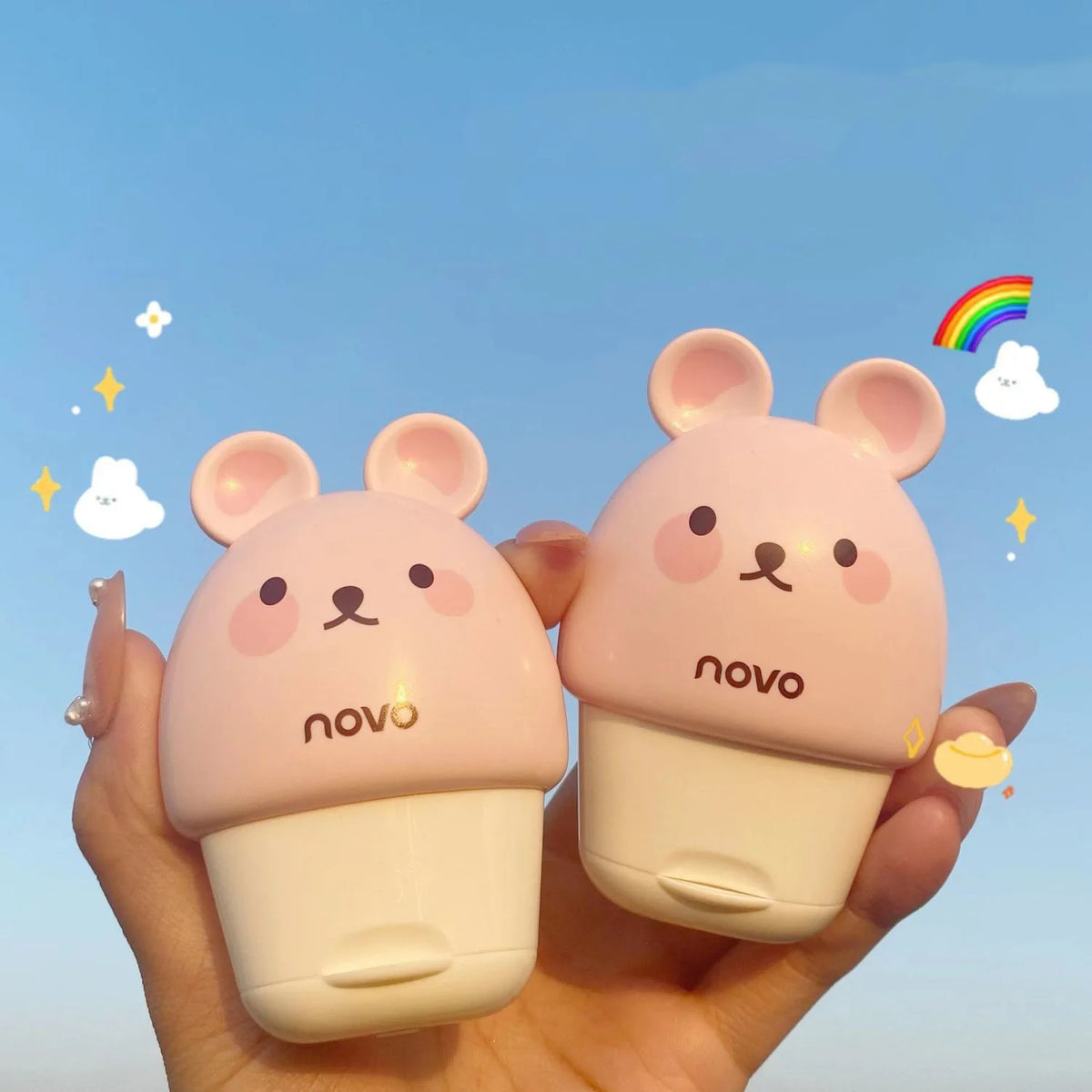 Custom Logo NOVO Not Greasy Moisturizing Whitening Hand Cream Cute Hand Cream Body Cream Lotion