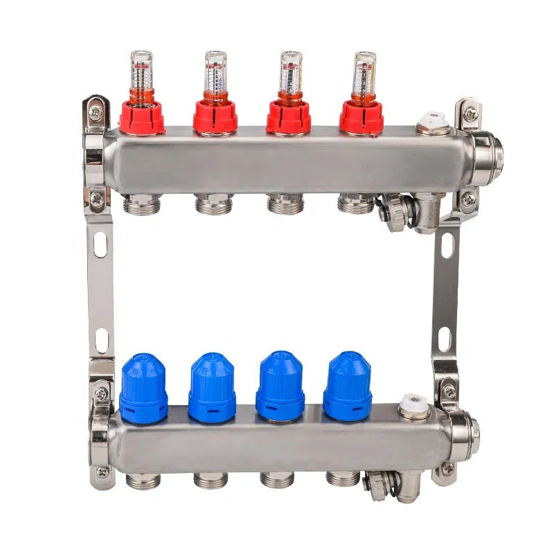 Manufacturer Stainless Steel Underfloor Radiant Water Floors Pipe Modern Design for Hotel Manifold Floor Heating