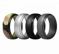 High Quality Silicone Rubber Wedding Ring Band