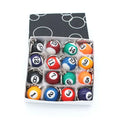 Resin 25mm 16pcs/box Billiard Balls Pool Ball Keychain Ring for Sale