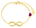Wholesale 925 Silver Bracelets Infinity Symbol Star Charm Bracelets