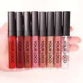 No logo Wholesale Private Label Vegan Glossy Lipgloss 8 Colors High Quality Vegan Waterproof Glossy Matte Waterproof Lip Gloss