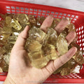 Wholesale Natural Healing Gemstone Raw Citrine Quartz with Beautiful rainbow Flashy Rough Yellow Citrine for Reiki