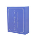Creative Flip Folding Gift Box Rectangular Blue Black Green Multi-color Packaging Box Clothing Bag Portable Folding Box