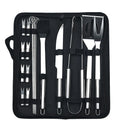 Grilling Barbecue Tool Set Stainless Steel Kit for Smoker Bbq Accessories Camping and Kitchen Grill Wood Wholesale Picnic