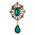 ROMANTIC New Fashion Rhinestone Brooch Wedding Garment Crystal Brooch Pin