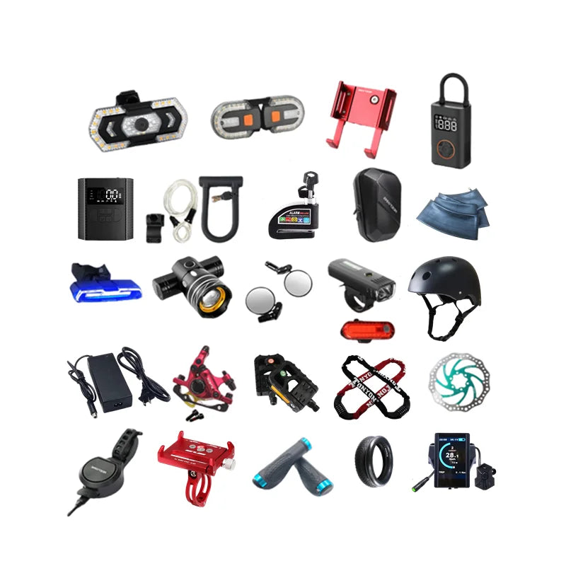 New Image Electric Bicycle Adult Ebike Spare Parts Various Repair MTB E Bbike Accessory Cycling Bike Accessories Motorcycle