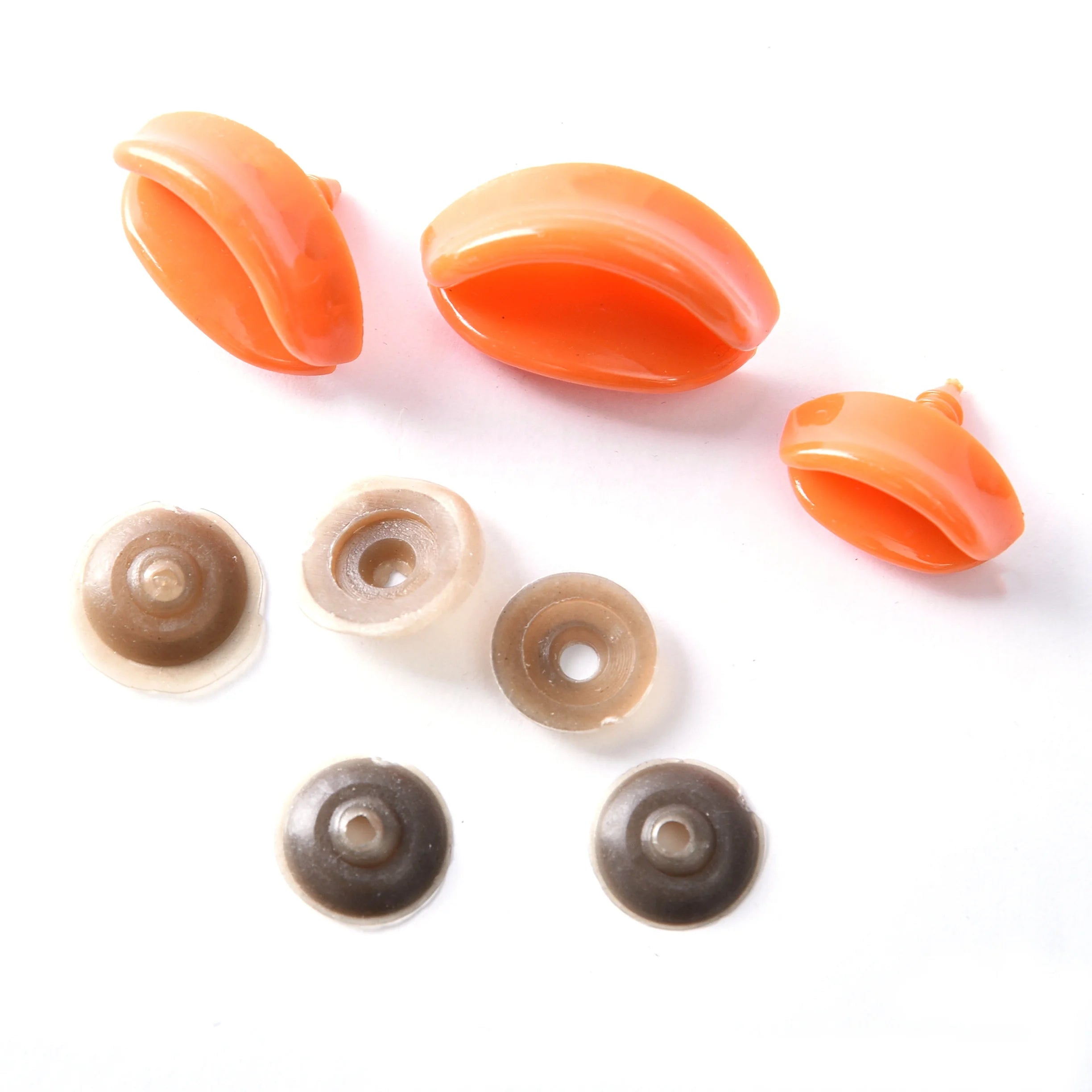 24mm 30mm 38mm 42mm DIY Duck Mouth Durable Plush Toy Accessories