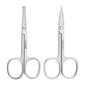 Professional Ear Eyebrow Trimming Stainless Steel Fine Straight Eyebrow Grooming Scissors for Personal Care