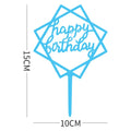 Hot Sale Happy Birthday Cake Decoration Simulate Acrylic Cake Decoration Plastic Cake Decoration Wholesale Supplier