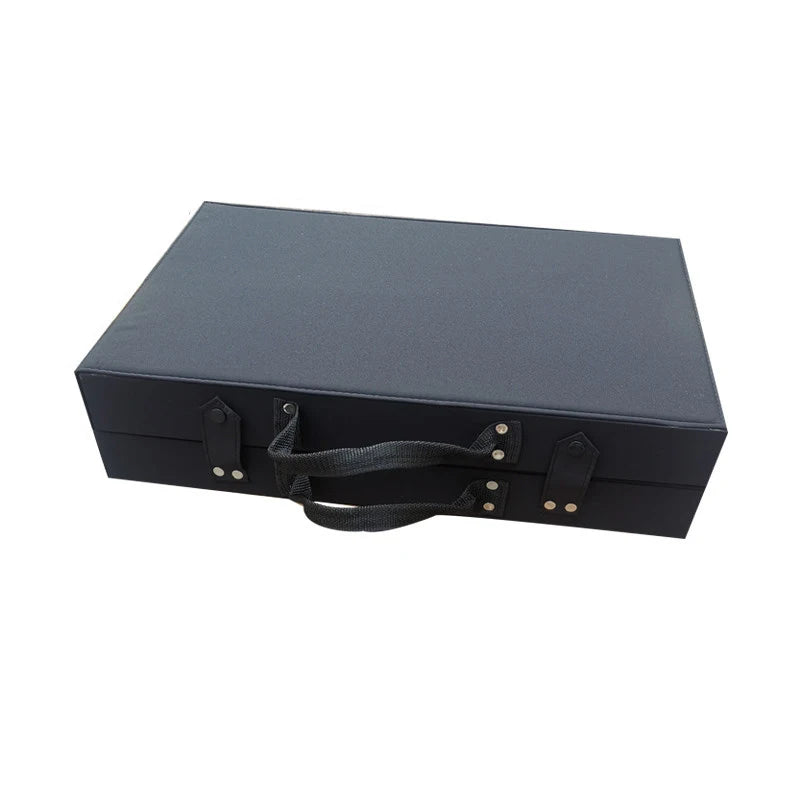 Best Quality 32pcs Sunglasses Suitcase Large Optical Frame Case Portable Eyewear Glasses Display Cases