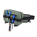 Factory Outdoor Multifunctional Portable Hanging Polyester Waterproof 2L Anti Theft Unisex Fishing Rod Holder Fishing Waist Bag