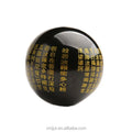Certified Chengshi Natural Agate Heart Sutra Round Bead Prajna Paramita Heart Sutra Xingyue Bodhi Accessories Factory Wholesale